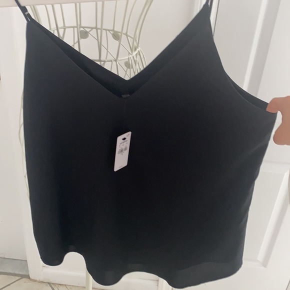 NWT! EXPRESS Satin V-Neck Downtown Cami - Picture 3 of 8